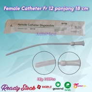 Female catheter fr 12 length 18cm