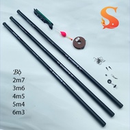 Shimano Carbon High Quality Fishing Rod Set - Super Cheap Price Genuine Distribution Full size 2m7-3m6-4m5-5m4-6m3 CD-09