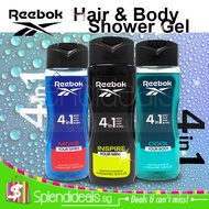 ( FREE SHIPPING ) REEBOK | ADIDAS MEN 4in1 SHOWER GEL 400ML - Cool Your Body | Inspire Your Mind | Move Your Spirit (8)