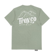 Troy Company T-Shirt Men Sage Green Mountaineering - Tshirt Lelaki Hijau Sage MTD 2719