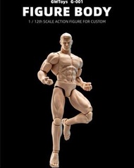 GWToys 1/12 極物模玩 素體 近 Mafex SHF Marvel Legends Mezco size