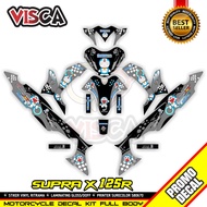 Decal Supra X 125 R Modif Keren Stiker Supra X 125 R Full Body Striping Supra X 125 R Variasi Keren