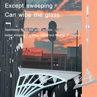 Multi-purpose squeegee magic broom