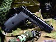 【阿盛生存遊戲工作室】KJ KP-11 HI-CAPA 黑色 半金屬 CO2短槍