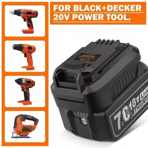 Converter for Makita to for Black&Decker 20V Cordless Tool for Makita 18V Li-ion Battery Convert to 