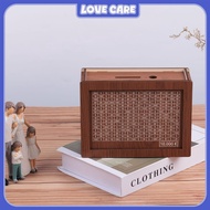 Piggy Bank Wood Money Bank Box Reusable With Saving Goal And Numbers To Check For Helps the Habit of