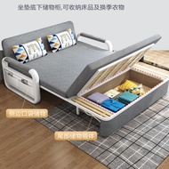 Foldable SofaBed Single Sofa Detachable Wash Bed Foldable Bed Chair Foldable Sofa Multi-functional Folding Lazy Bed Washable