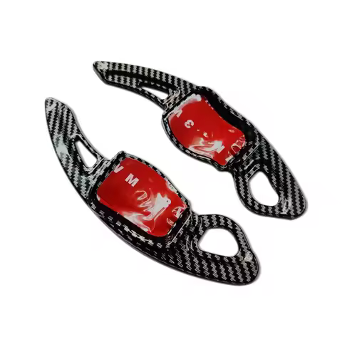 Steering Wheel Paddle Extension Shift Cover For Golf 6 MK6 CC Polo Sharan Tiguan Seat Leon