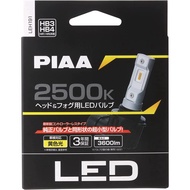 PIAA LED 2500K LEH191 HB3 / HB4 / HIR1 / HIR2 / 9005 / 9006 / 9011 / 9012 2022 Lasted Model 4th Gene