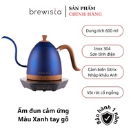 Dedicated induction Kettle for pouring coffee Kettle 600ml - Cyanotic Blue (Genuine Brewista)