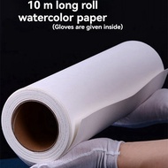 Cold Artist Master Watercolor Paper Roll Can Be Cut 4K Large &amp Thickening Cotton Pulp 37cmx10m Wa