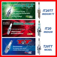 (100% ORIGINAL) DENSO IRIDIUM IT20TT IT20 T20TT Spark Plug (4PCS) Toyota Nissan Honda Proton Perodua