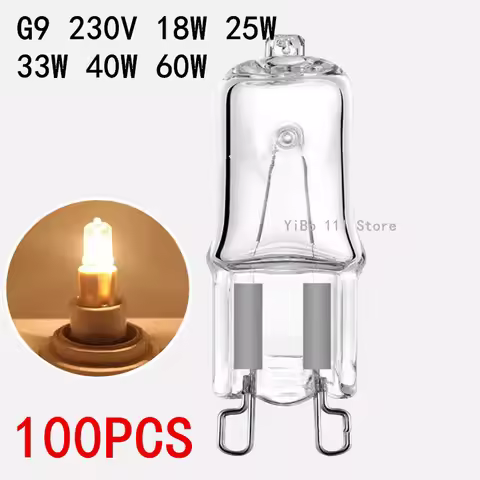 Eco Halogen Light Bulbs G9 Capsule LED Lamp 25W 40W 60W 220V with Inserted Beads Crystal Lamp Haloge