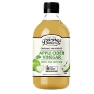 [Date 03 / 26] Barnes Naturals Organic Apple Cider Vinegar (With Cider Vinegar) 500ml