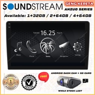 SOUNDSTREAM ANZUO GENESIS EXPLORE Android Player Kereta Car Big Screen Player 1+32GB 2+64GB 4+64GB M