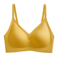 Seamless Latex Underwear No Steel Ring Small Chest Gather On The Support Anti-Sagging Sports Beautif