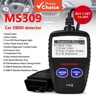 MS309 Car Diagnostic Tool, OBD2 Car Scanner, suitable for gasoline engine vehicles from 2010 onwards