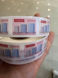 American Tourister x Wellcome Stickers 惠康行李喼換購印花
