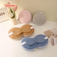 PEONYTWO Travel Eye Cover, Sleeping  Flight Sleep Rest 2 in 1 Neck Pillow, Airplane Office Portable 
