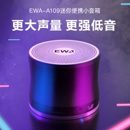 | speaker bluetooth karaoke | ✮EWA-A109 Bluetooth Audio Subwoofer Outdoor Car Call Card Portable TWS