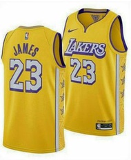 2019-20 Lakers City jersey NBA Curry  Lebron JAMES  LBJ  Iverson Kobe Jordan SWINGMAN AU JERSEY 球衣