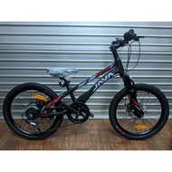 JAVA Vertigo 20" Mountain Bike (Titanium Gray Red)