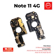 UI Board Connector Charger POCO M4 Pro 4G Redmi Note 11 4G Note 11s 4G Note 12s 4G