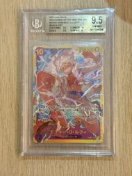 opcg One Piece 卡牌 Monkey D. Luffy BGS 9.5