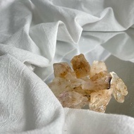 黑金超七 紫晶 髮晶100g 原礦 原石 招財