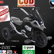Children's Toy 3-Wheeled Motorcycle PMB M 888-A - Tricycle with bmw PMB M888A motorbike motif