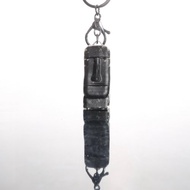 【客製化禮物】黑曜石摩艾能量鑰匙圈吊飾--聖誕飾品奧根塔避邪