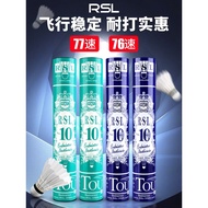 rsl shuttlecock rsl classic shuttlecock RSL Asian Lion Dragon No. 10 Latihan Permulaan Bola Bulu Beb