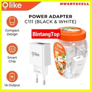 [HWARTZ] OLIKE C111 (1 jar contains 15) OLIKE C111 5V charger shell/ 1A fast charging Original OFFIC