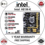 ASUS H81M-K Motherboard H81M-K H81M-D LGA 1150 intel H81 support Core i3-4130 i3-4350 i5-4570 i5-459