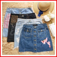 ∏ ✸ ✼ Preloved Denim Skirt / Mini Skirt / Maong / Denim Mini Skirt / Ukay / ACTUAL PHOTO