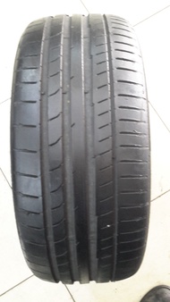 Used Tyre Secondhand Tayar CONTINENTAL CONTISPORT CONTACT 5 225/40R18 80% Bunga Per 1 pc