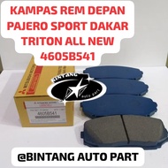 FRONT BRAKE PADS TRITON NEW BRAKEPAD PAJERO NEW 4605B541 WARRANTY