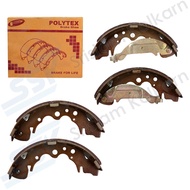 POLYTEX ก้ามเบรคหลัง KIA CARNIVAL   ( 4 ชิ้น/ชุด )