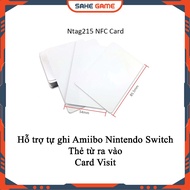 Amiibo White Nintendo Switch Ntfc NTag215 Nintendo Switch Card Amiibo Switch Amiibo Switch Card