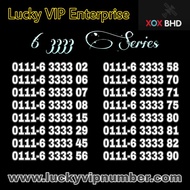 VIP Number, VIP Mobile Phone Number, Silver Number 0111-63333 Pairs Series, Prepaid Number, Digi, Ce