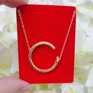 10k Gold Letter C Necklace