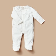 Babyshop Giggles Embroidered Sleepsuit with Long Sleeves