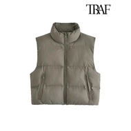 WOMEN'S CROP VEST/ WOMEN'S VEST PUFFED VEST