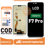 LCD OPPO F7 PRO Original COD Touchscreen Fullset Compatible Glass Digitizer Touch Screen Ori Asli