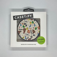 CASETiFY x LINE FRIENDS 無線充電墊 wireless charging pad saffiano 皮革