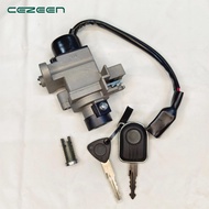 1pc for Peugeot Django QP150T-2 3c Electric Lock Assembly Lock Combination Set Lock Core Key