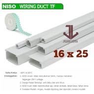 KABEL DUCT DUCTING TF 16 X 25 MM TC PROTECTOR NISO TRAY + DOUBLE TAPE