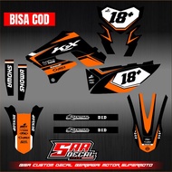 Klx 150s DECAL - KLX OLD - KLX OLD FULL BODY - DECAL KLX 150s OLD - DECAL KLX FULL BODY Simple DECAL KLX CUSTOM Design DECAL KLX S FULL BODY