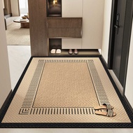 Entrance door mat, faux sisal carpet, door mat for the entrance, foyer carpet, entryway foot mat, di