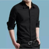 Giftbox hampers kado ulangtahun cowok isi kemeja polos hitam